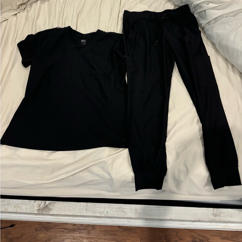 Med Couture Scrub Top & Pants. Both size small.